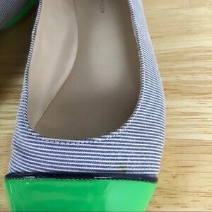 Tommy Hilfiger Striped Ballet Flat Shoes
